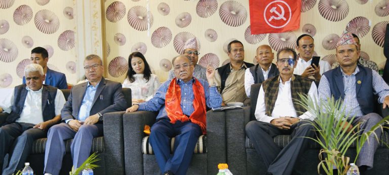 गौरीशंकरको उपनिर्वाचनमा माओवादी एक्लै उम्मेदवारी दिन्छ: अध्यक्ष प्रचण्ड