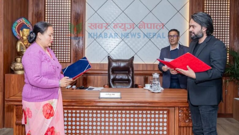 रास्वपा उम्मेदवार राेजिना श्रेष्ठकाे सफथ ग्रहण फाेटाे फाईल