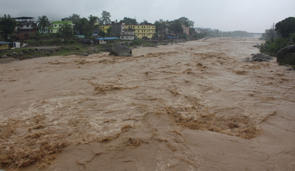 यी जिल्लामा आज आकस्मिक बाढीको जोखिम